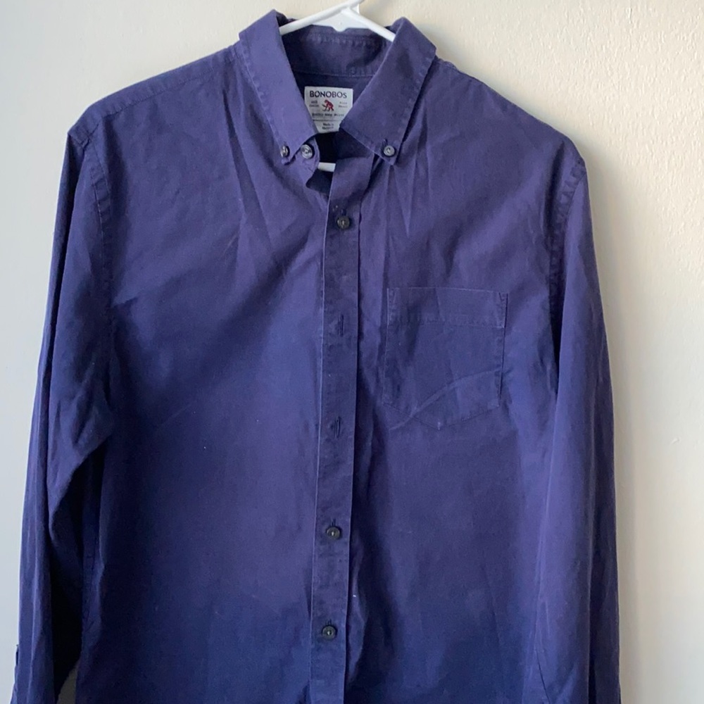 Bonobos Men’s blue dress shirt